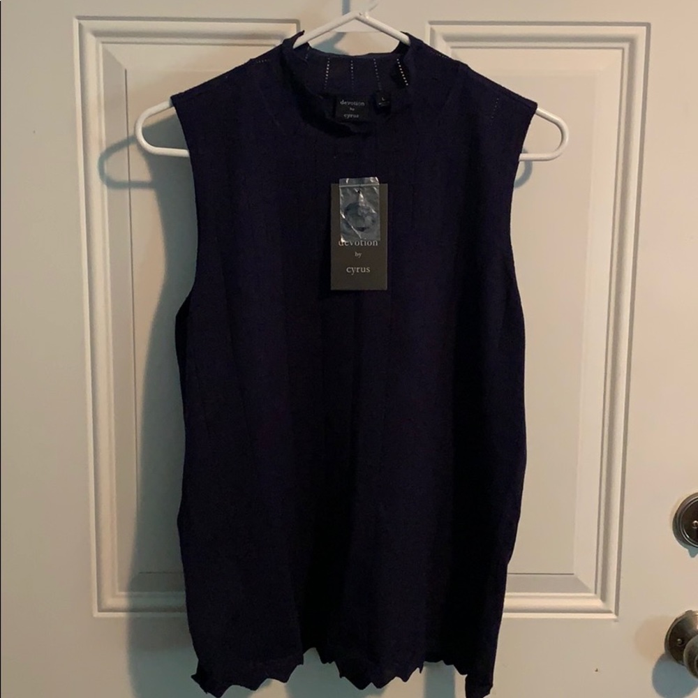 Devotion by Cyrus Sweater Tank